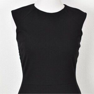 Classic Black Sleeveless Mini Dress